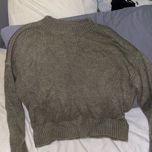 Olive green sweater worn once